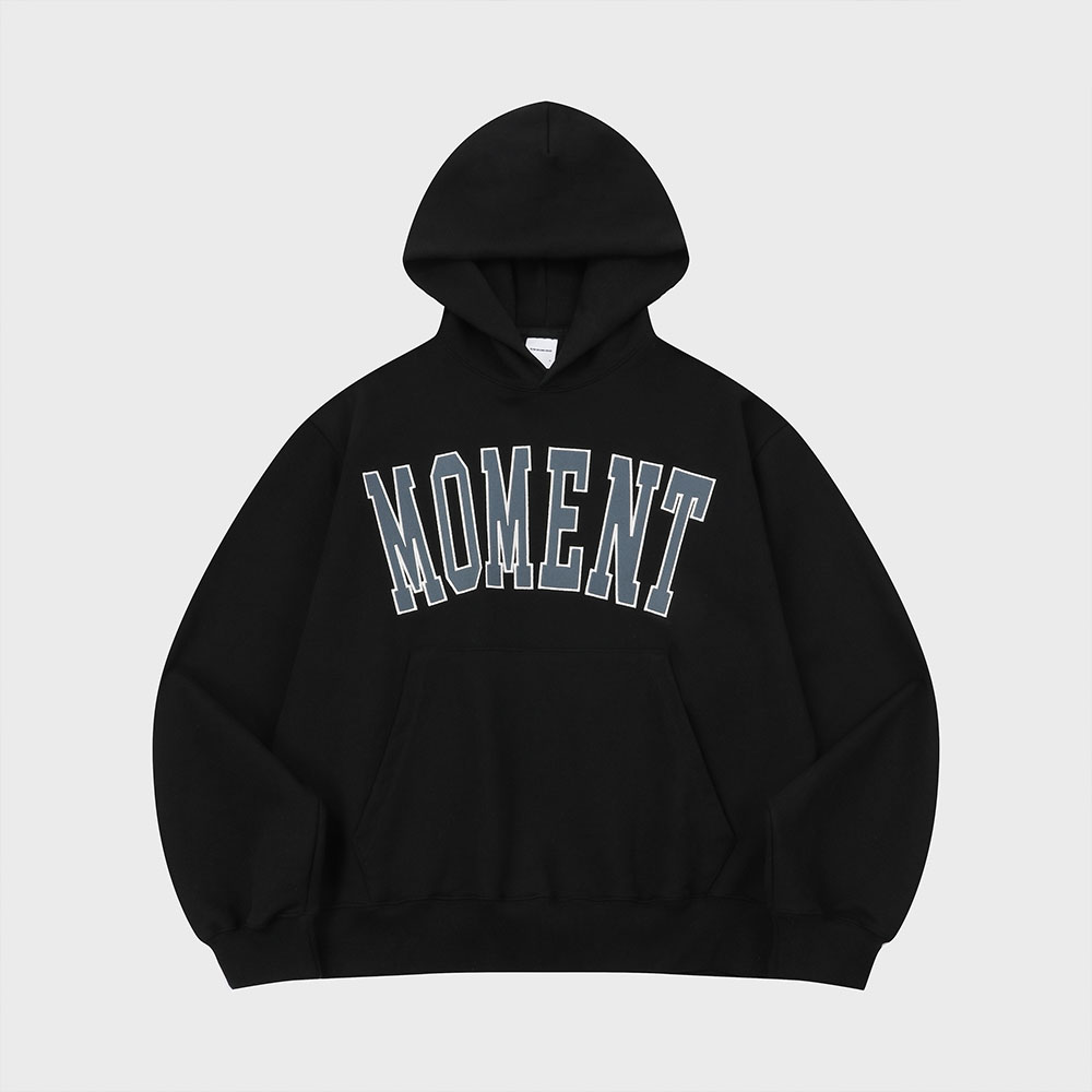 모먼트 후드_블랙/그레이