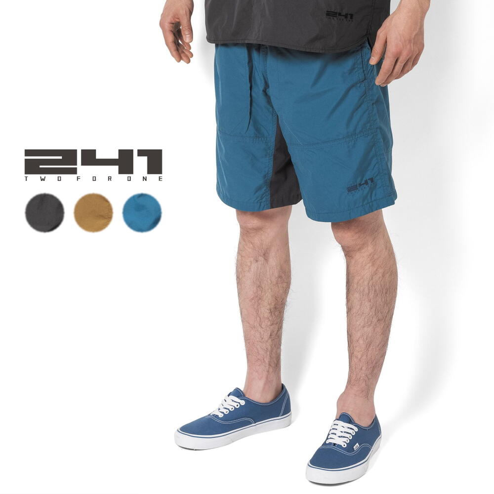 正規品 241 トゥーフォーワン ショーツ AREA241-PLAYER SHORTS MB3251 ファントム オッター スターゲイザー メンズ キャンプ アウトドア ショー