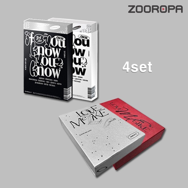 [4종세트] 오메가엑스 OMEGA X iykyk LOVE ME LIKE