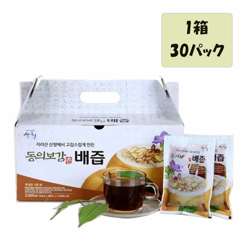桔梗梨汁 チョロギ入り梨ジュース ベジュプ 1箱30パック 梨汁 桔梗チョロギ生姜なつめ入蜂蜜入り