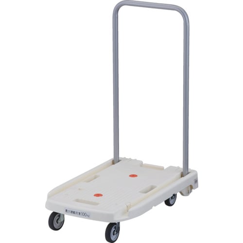 MP-6039N2-W 台車 600X390 ホワイト こまわり君 省音Ｇ車輪 ＴＲＵＳＣＯ 818-6980 4989999484113