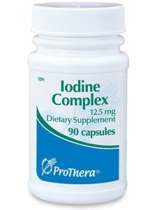 ProThera Iodine Complex 12.5 Capsules Count 希望者のみラッピング無料 90 5☆好評 mg