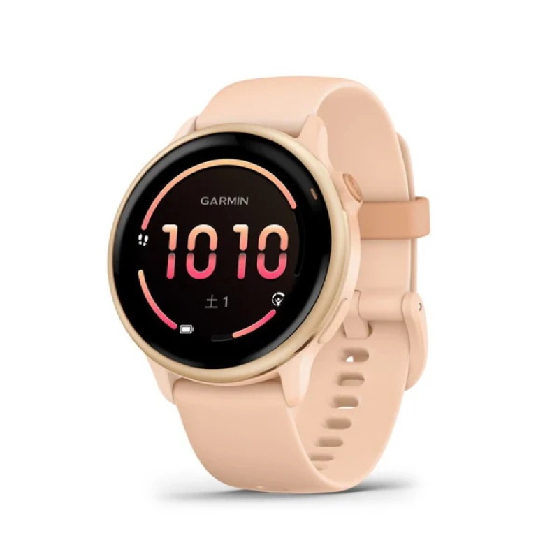 【国内正規品】vivoactive 6 Pink Dawn/Pink Dawn Metallic 010-02985-33