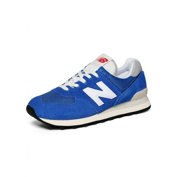 【週末セール★新品 】ニューバランス　574 24㎝ BLUE U574ESE Qoo10] new balance ニューバランス 574 スニーカーユニセ