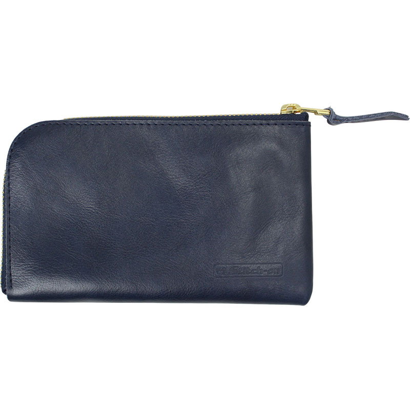 Stitch-on(ステッチオン) レザーウォレット ネイビー カジュアル ケース (5200360)