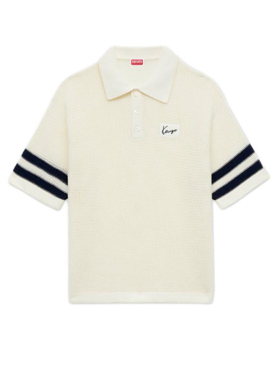 KENZO Men Polo Shirts FG65PO8023EH Bianco