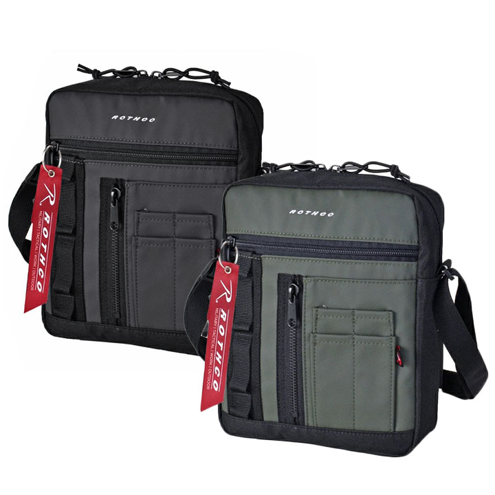 ROTHCO ロスコ ショルダーバッグ はっ水 メンズ レディース 黒 オリーブ バッグ 小さめ 斜めがけ サブバッグ スマホバッグ スマホショルダー