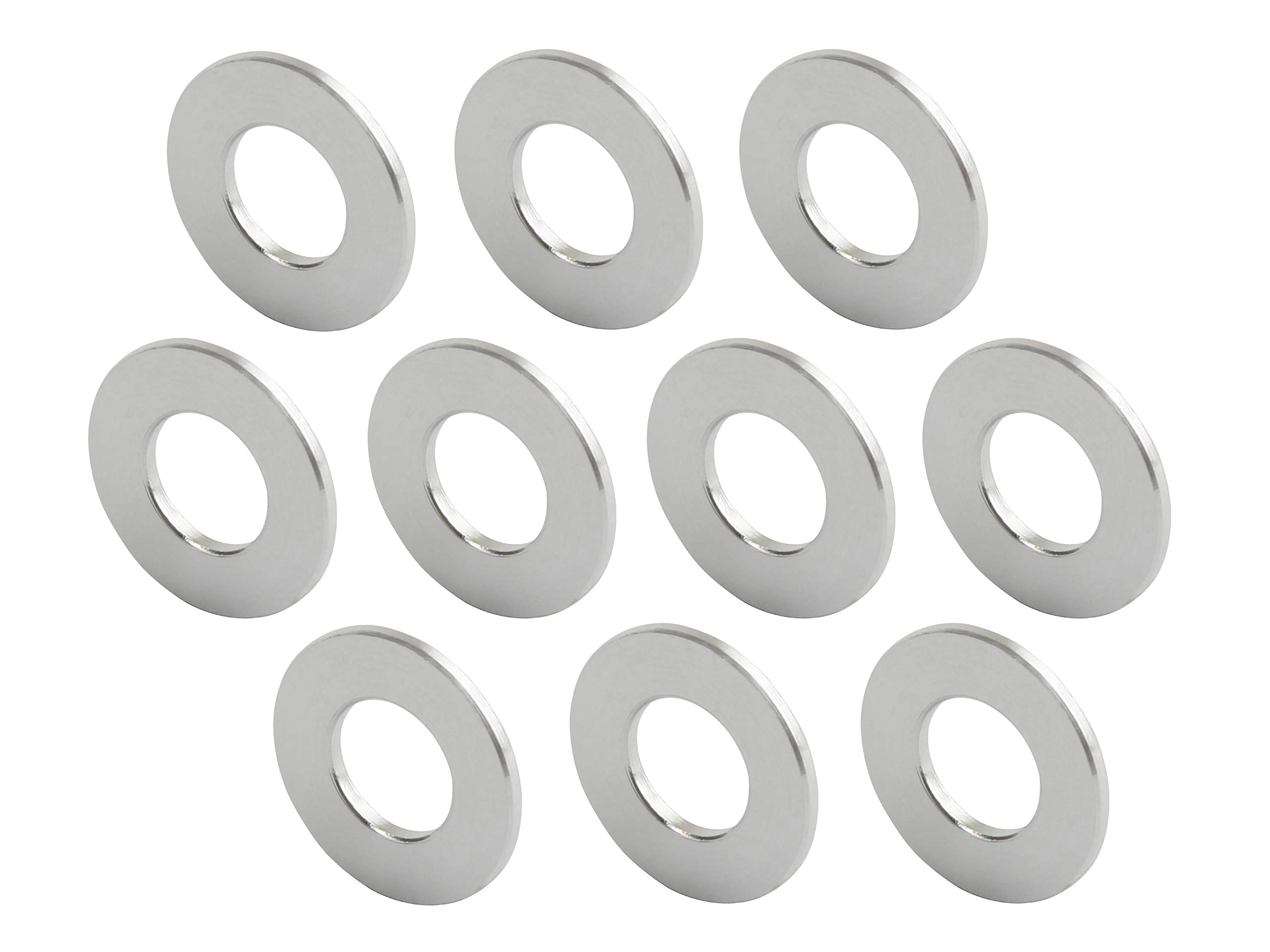 ポッシュフェイス(POSH FAITH) バイク用品 アルミユニバーサルカラーセット 内径6mm外径12.6mm厚さt=1mm 10個入り 300106