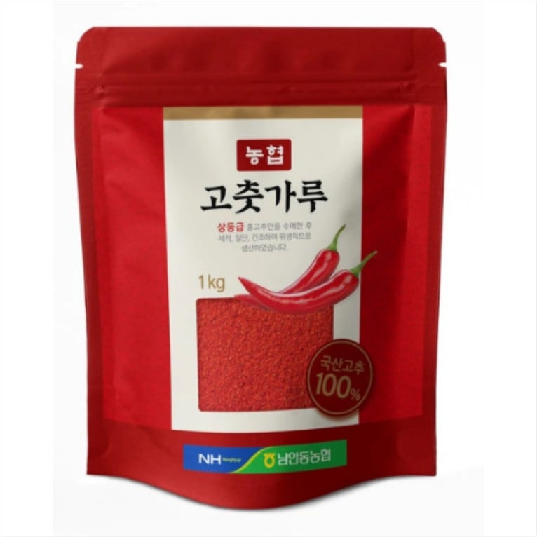 [南安東農協]唐辛子粉1kg 韓国産100% 韓国コストコ キムチ作り キムチレシピ キムジャン 5,389円