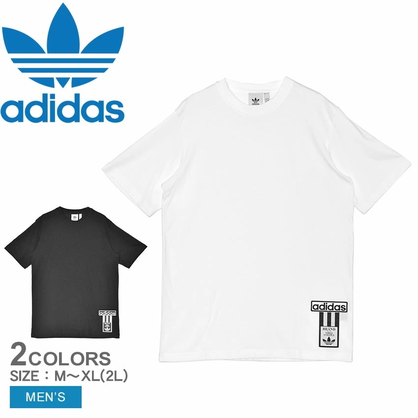 ADIBREAK TEE JD4194 JD4195 メンズ トップス ウェア 半袖 ショートスリーブ キャンプ アウトドア レジャー カジュアル シンプル Tシャツ ブランド ロゴ