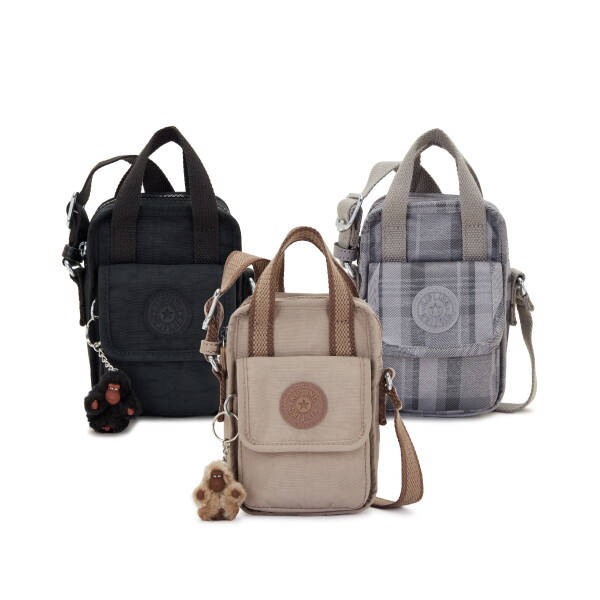 【Kipling】 キプリング ミニクロスバッグ 携帯電話バッグ ダルヤ KNCBS01 3種択1 4,743円