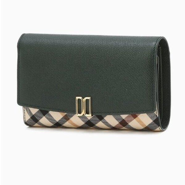 AK Bundang店 ハンドバッグ グリーン DDロゴ レザー長財布DCWA5F443E2