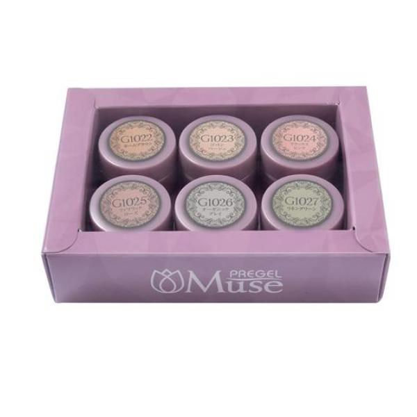 PREGEL(プリジェル) ミューズ ナチュラルシリーズ 6色セット