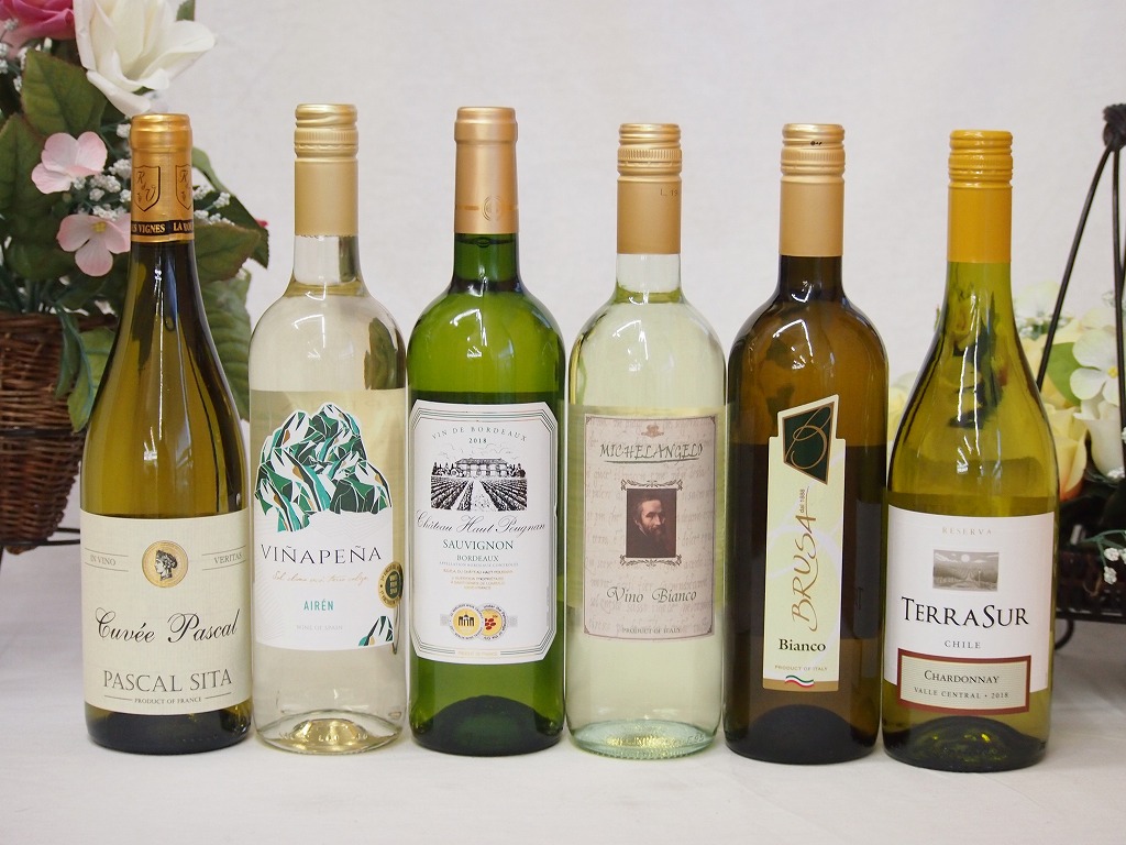 金賞受賞酒の入ったセレクション白ワイン6本セット（白6本） 750ml6本