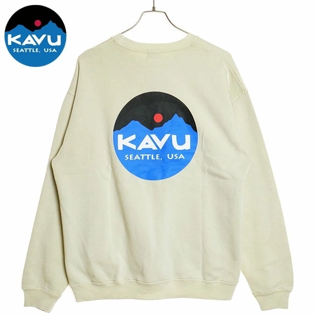 マウンテンロゴスウェット [19823016] Mountain Logo Sweat メンズ トップス トレーナー クルーネック Ivory