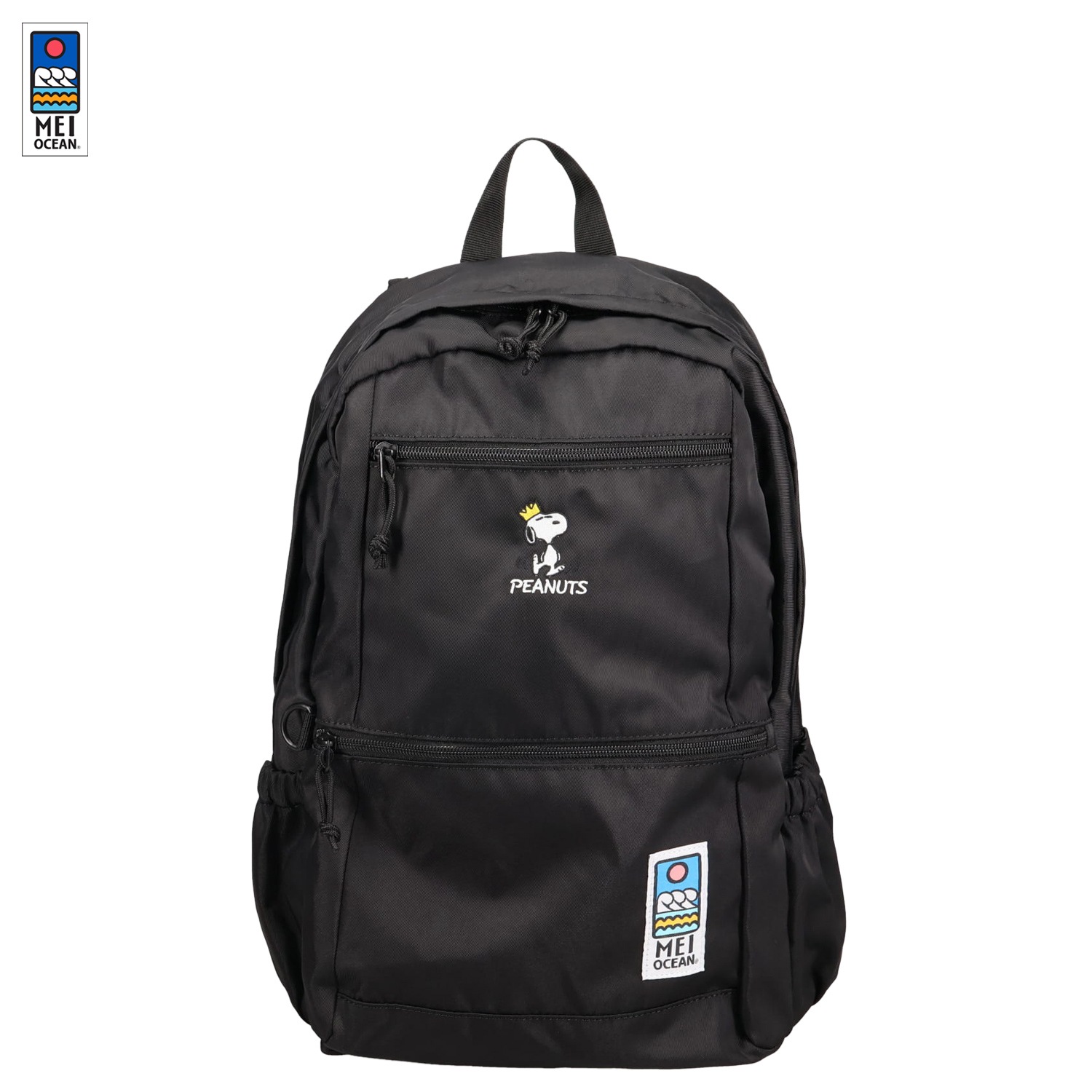 リュック バッグ バックパック メンズ レディース 軽量 コラボ スヌーピー75周年モデル ブラック 黒 62109