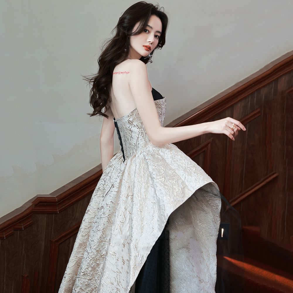 女子ハイエンドのドレス2025アート試験ホストバースデーパーティーワンピースドレスドレス