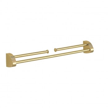 シロクマ マンボウ二段掛棒 400mm 金 NH-2