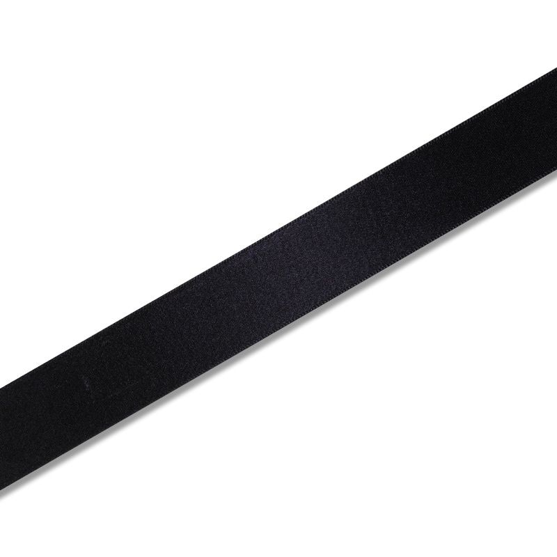 （まとめ買い）シモジマ HEIKO シングルサテンリボン 24mm幅x20m巻 黒 ラッピング用品 001420220 [x3セット]
