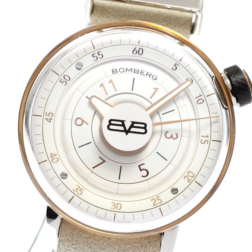 ボンバーグ BOMBERG CT38H3PPK.07-1.9 BB-01 クォーツ レディース 未使用品 箱・保証書付き_881566【中古】