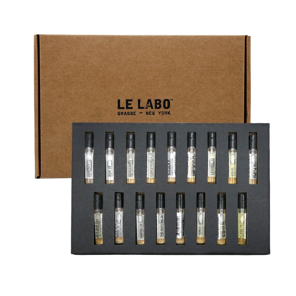 【国内正規品】LE LABO ルラボ ディスカバリーセット クラシックコレクション17種 1.5mLx17 紙袋ショッパー付き　ギフト プレゼント　誕生日　（アナザー 13ベルガモット 22テ
