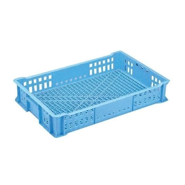 トレー/めんコンテナー/食品用コンテナー [28L ブルー] T-31