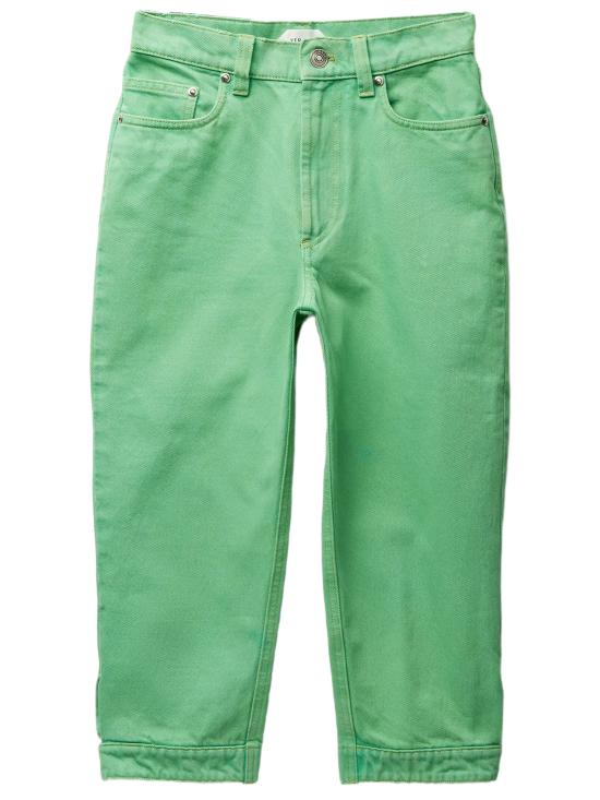 VERSACE Women Denim Pants 10237411A17871 1DB00 Green