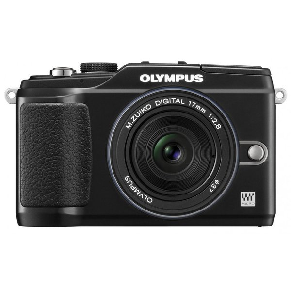 【中古】オリンパス OLYMPUS E-PL2 パンケーキレンズキット ブラック SDカード付き 60,800円