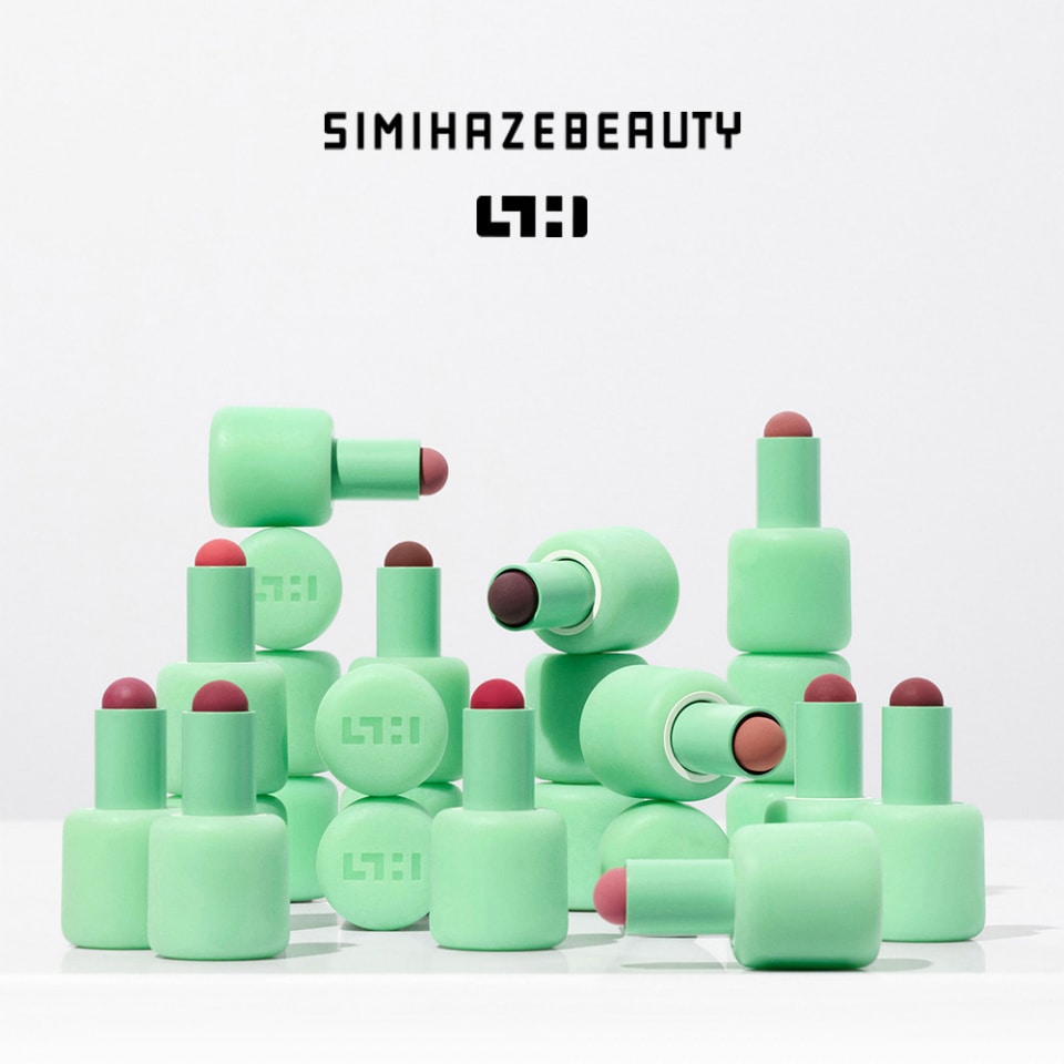 【SIMIHAZE BEAUTY】 VELVET BLUR MATTE LIPSTICK 3g マットリップスティック しっかり発色 13色展開「正規品」