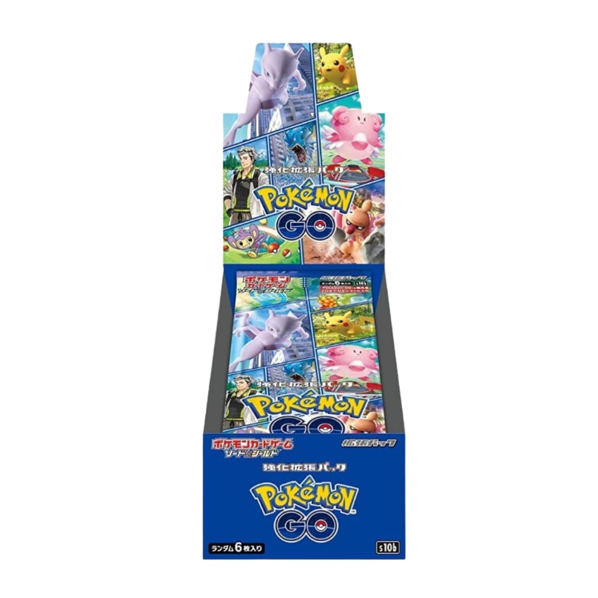 ポケモンカードGO BOX シュリンク付き 未開封 強化拡張パック ポケカ ソード＆シールド