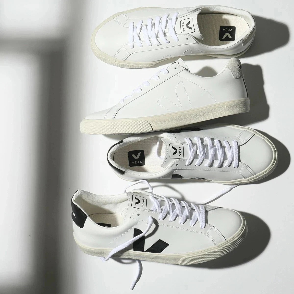 VEJA ヴェジャ スニーカー ESPLAR メンズ レザー ローカット シューズ 靴 カラー2色