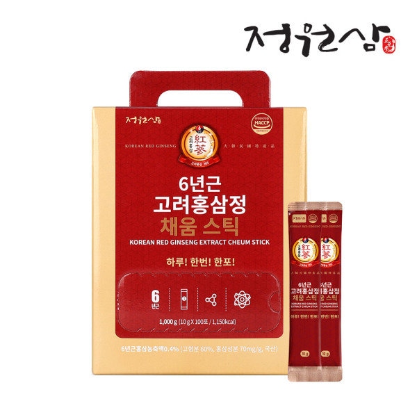 高麗紅参亭 満たすスティック 10mlx100包