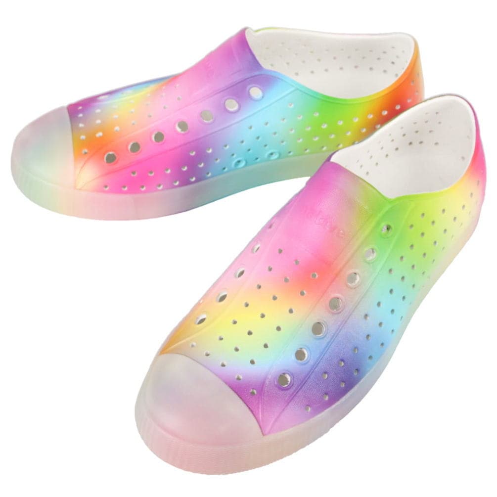 正規品 ジェファーソン プリント シェルホワイト/トランスルーセント/レインボーブラー 11111501-2051