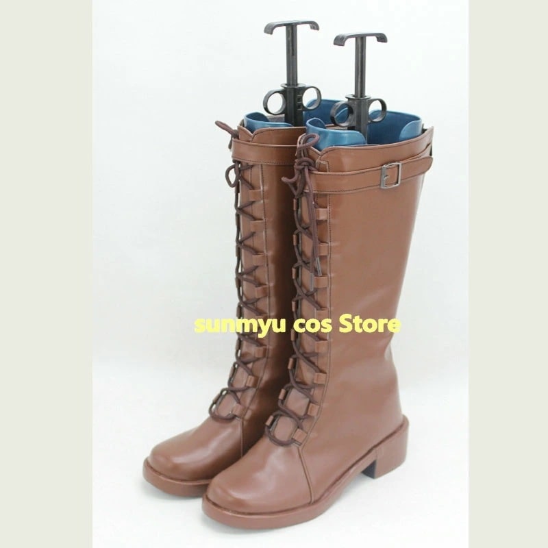 ウマ娘プリティーダービー ナイスネイチャ[勝負服] 茶色ブーツ　オーダーサイズ　 コスプレ靴