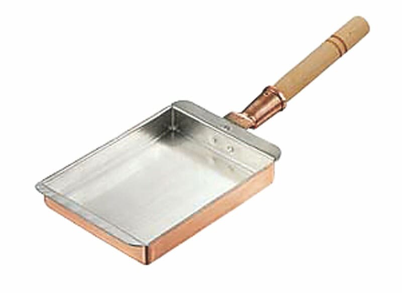 丸新銅器 銅玉子焼 関西型 18cm