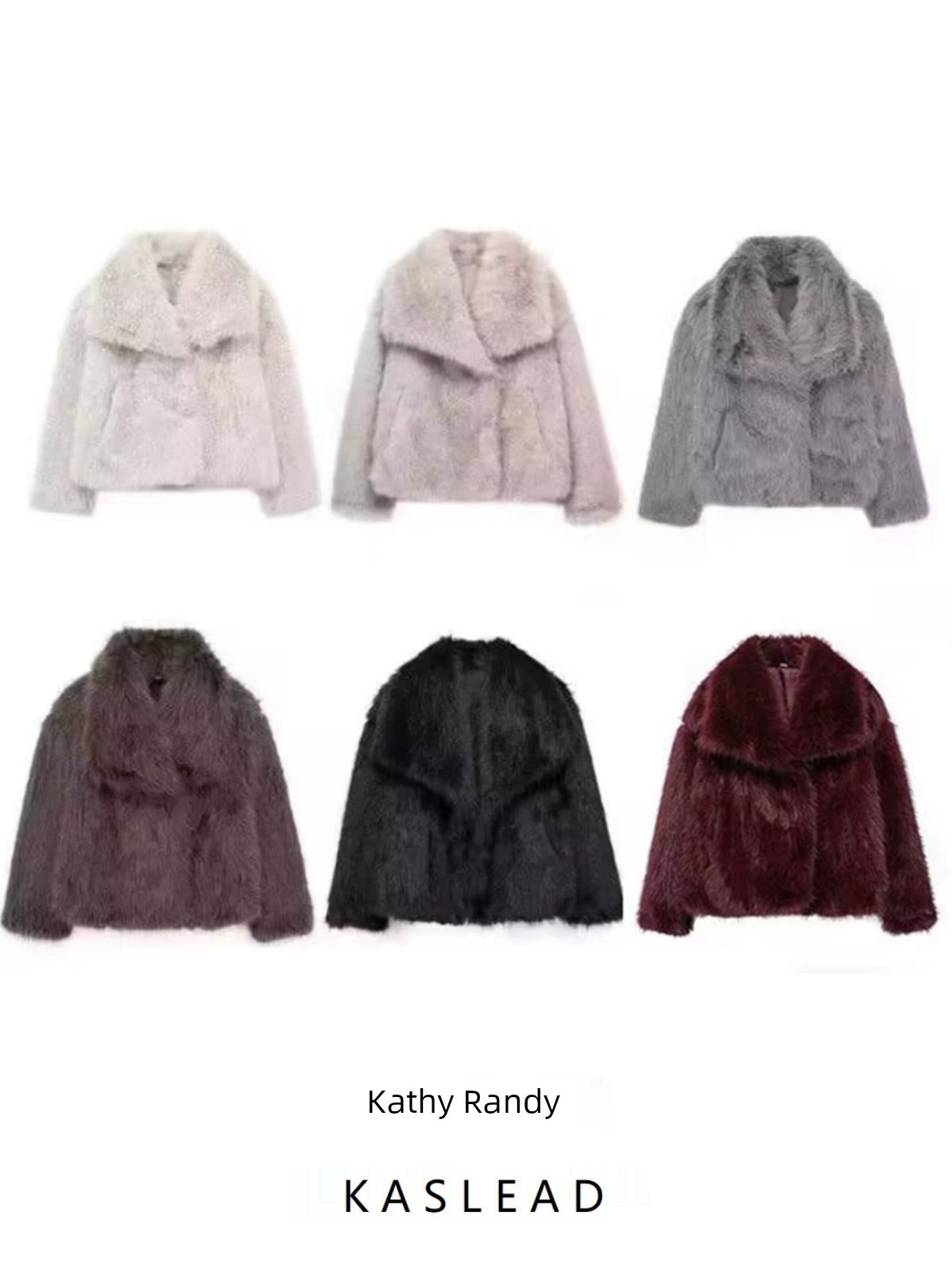 KASLEAD 新しい女性用ヨーロッパとアメリカスタイルの人工毛皮 4,745円