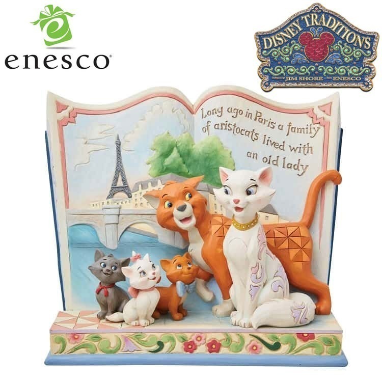 enesco(エネスコ) Disney Traditions おしゃれキャット ストーリーブック ディズニー フィギュア コレクション 人気 ブランド ギフト クリスマス 贈り物 プレゼントに最適 12,540円