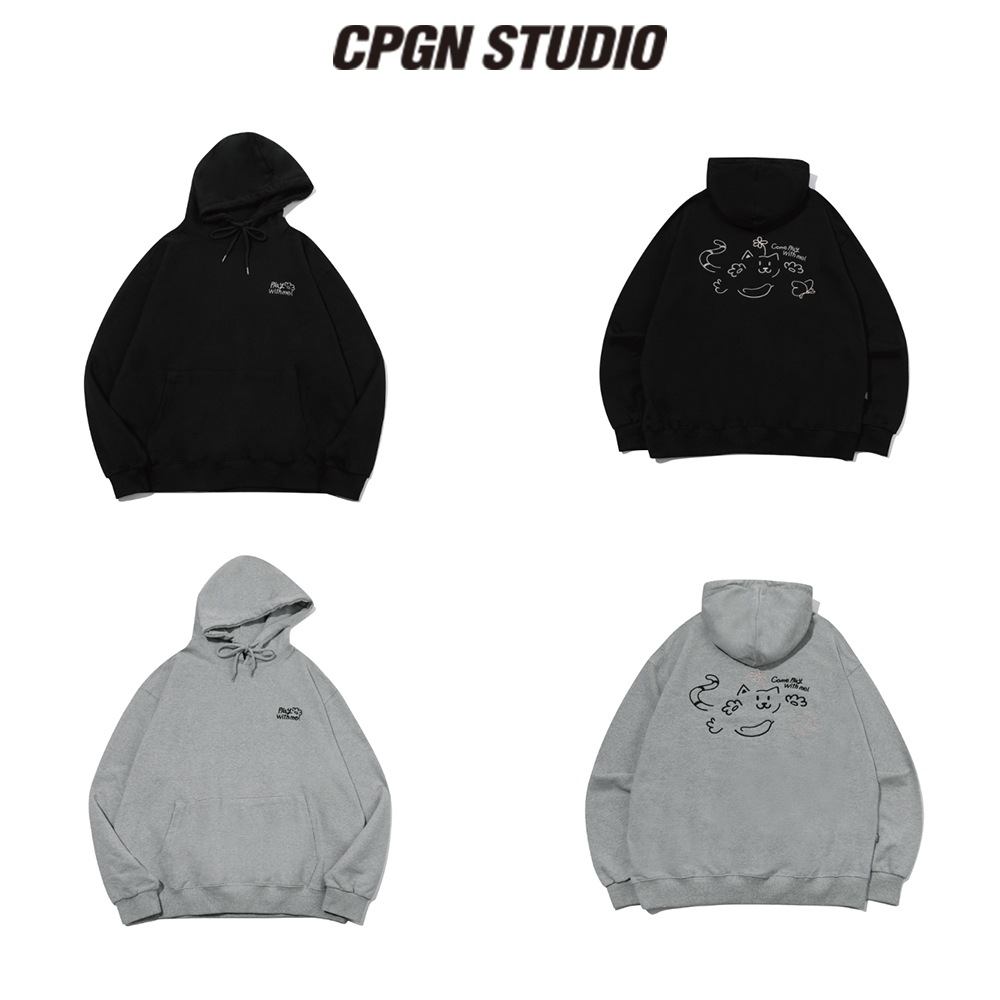 【CPGN STUDIO】 Play With Me Embroidery Hoodie