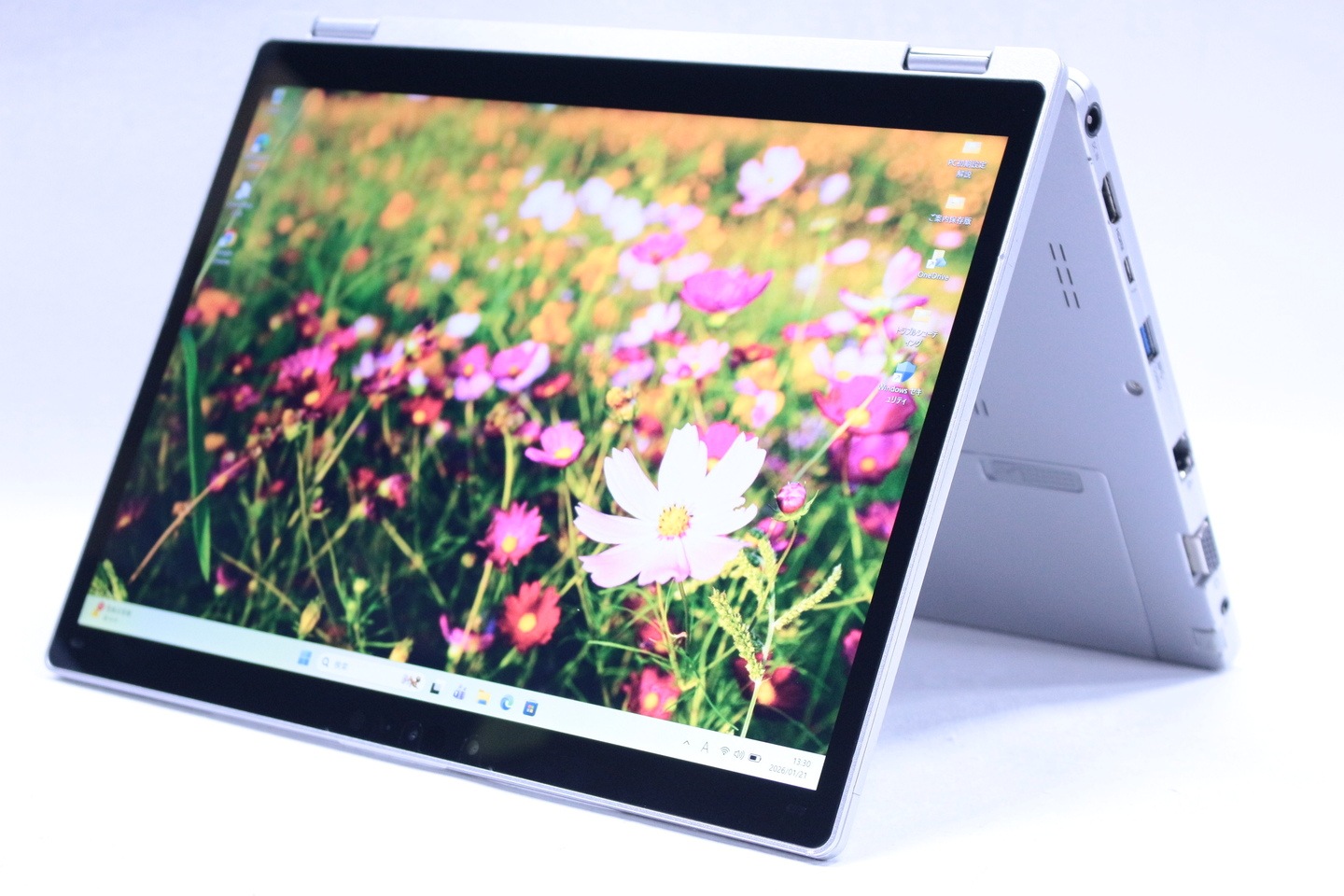 即配 2021年WQXGA+液晶パワフル2in1PC Lets note CF-QV1SFLAS i7-1185G7 16GB 512G 12.0WQXGA+ WiFi6 リカバリ BAA評価