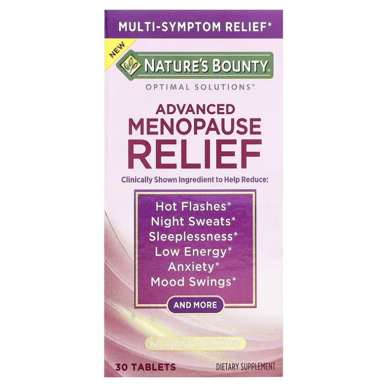 Optimal Solutions（オプティマルソリューションズ） Advanced Menopause Relief タブレット30粒