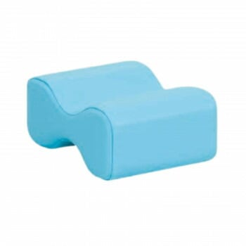 高田ベッド製作所 薄型レッグサポーター（サポートマクラ） スカイブルー TB-77C-115