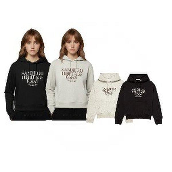 여성백브러쉬로고빅그래픽후드 10540-131-853-12AC-SH