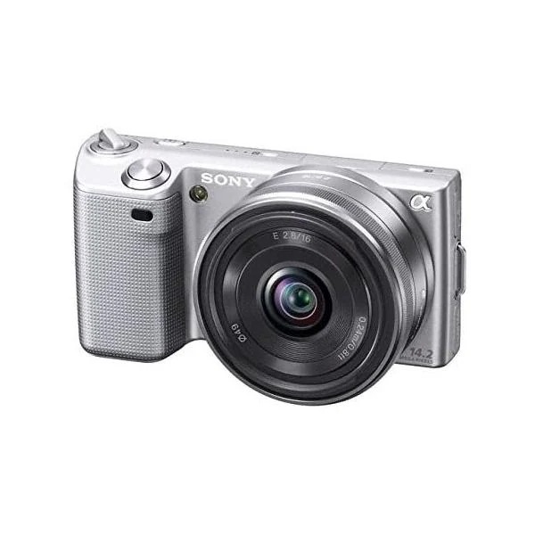 【中古】ソニー SONY NEX-5 ダブルレンズキット シルバー NEX-5D/S