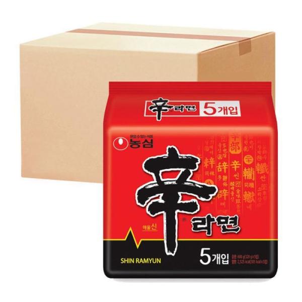 農心 農心 辛ラーメン 5入X8個 計40個