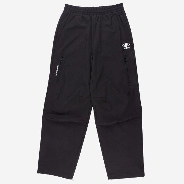 ブロテクトジッパーカーゴストレートパンツUQ121SPT12 BLK