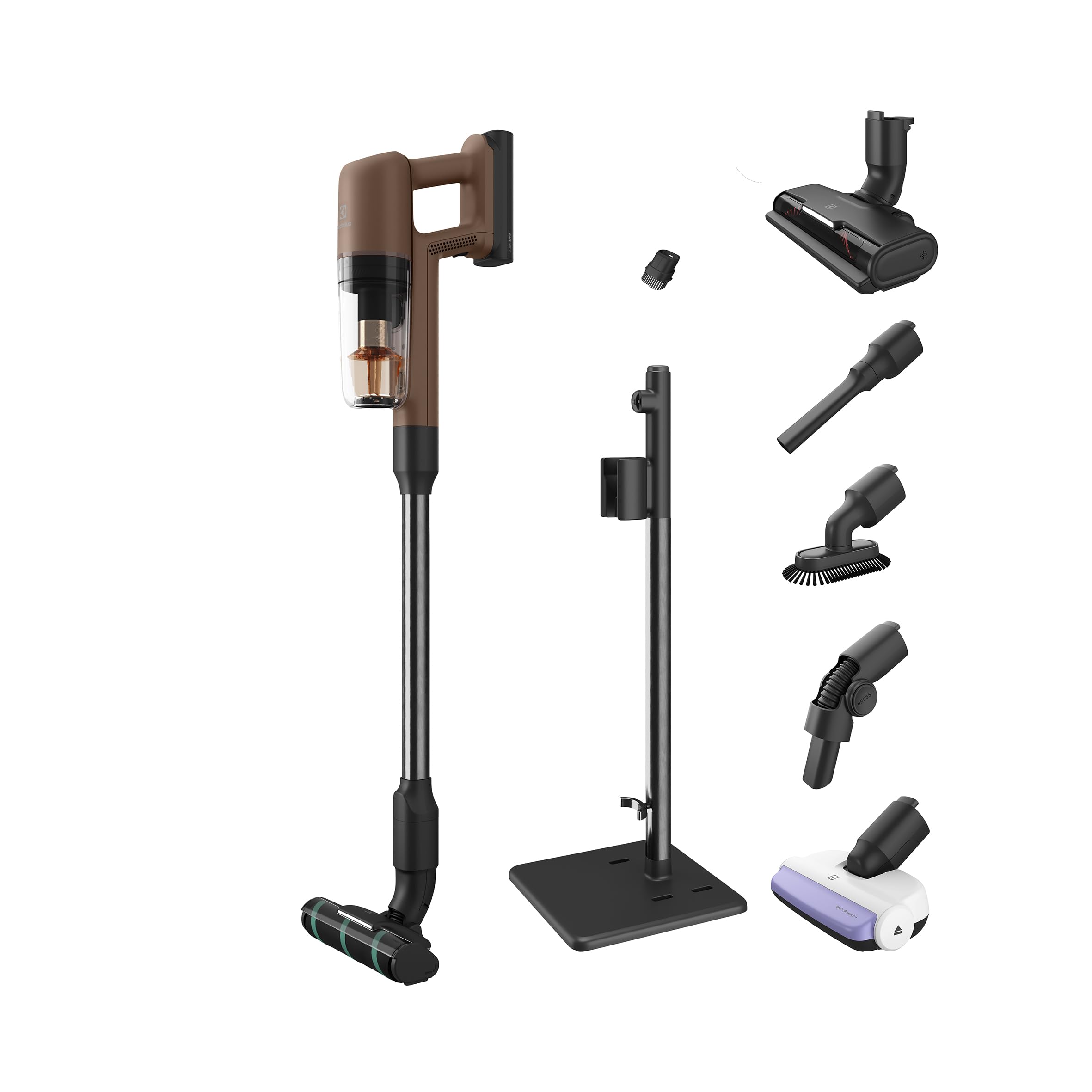 【UVベッドノズル付き】 エレクトロラックス 掃除機 コードレス スティック UltimateHome 700 軽量 パワフル吸引 再生プラスチック使用 ハンディ 髪の毛カット 北欧デザイン ウォルナ