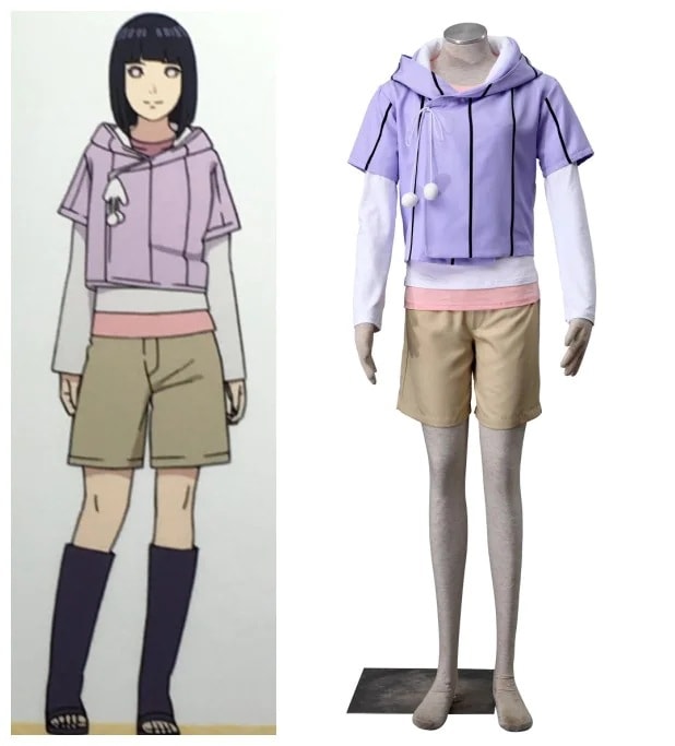 変装服仮装 クリスマス服 ハロウィン アニメコスプレ衣装 コスプレ衣装 日向ヒナタ風 外伝 NARUTO ボルト BORUTO スーツ ハロウィン 2023年新作入荷コスプレ
