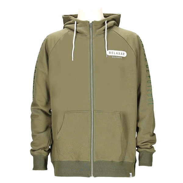 ダウポンチ DALPONTE スウェットパーカー ジップアップ フーディ DPZRX195-OL メンズ 7,121円
