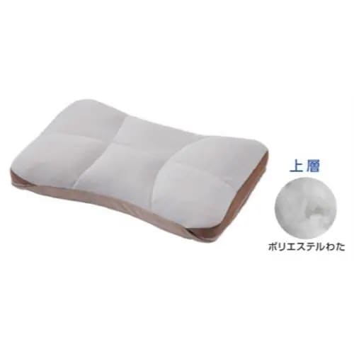 昭和西川 ラクシーンピロ― ソフト 56×43×6cm ベージュ