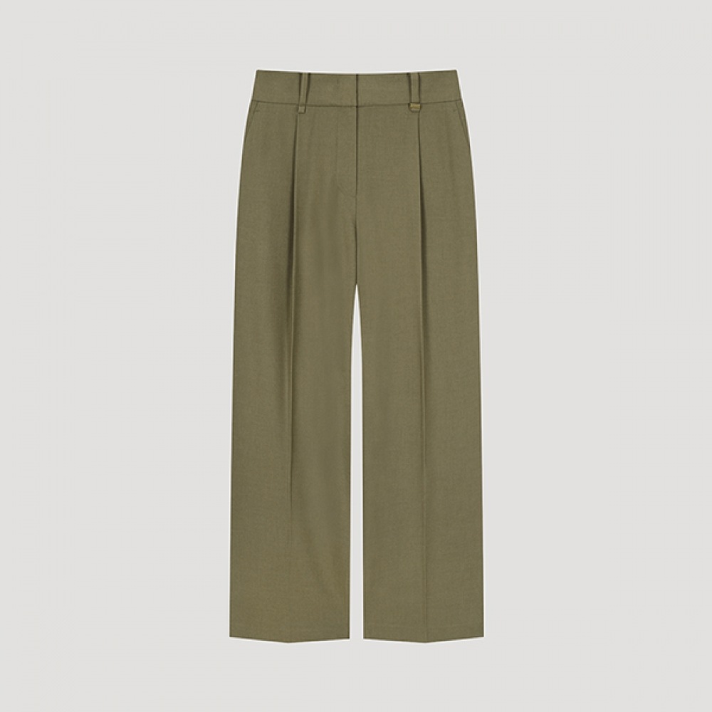 (Shes Miss) フォーマルワンタックストレートパンツ_SWWSLO41030_LK